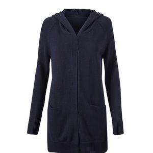 Cabi Newport Hoodie Navy Blue